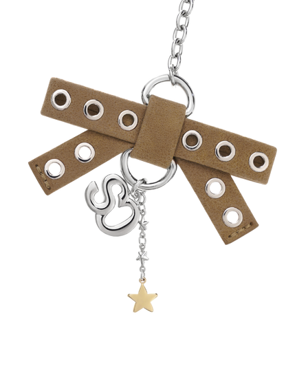 Stand Oil｜Bow Charm Keyring